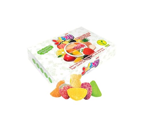 SIDRAL Fruta Italiana Premium, Mix de deliciosa pulpa de fruta y aromas naturales, Vegano, Sin Gluten, 200 Gramos