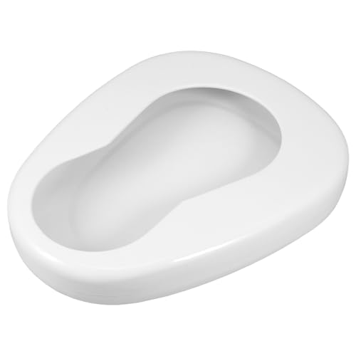 Mikinona Padelle da Comodino in Smalto per Uomini e Donne Disabili Struttura Robusta e Accessibilità al Letto