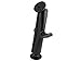 RAM MOUNTS (RAM-101U-D 1.5" Diameter Ball Mount with Long Double Socket Arm and 2 2.5" Round Base That Contain The Amps Hole Pattern