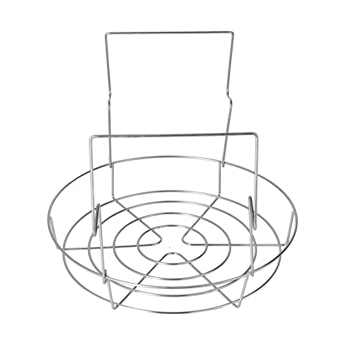 Jerliflyer Stainless Steel Canning Rack with Foldable Contoured Handles Anti Rust Anti Scalding,Making Canning Easy Fun Safe