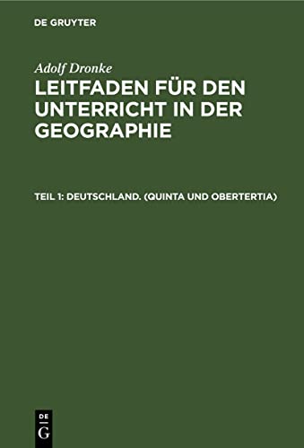 Deutschland. (Quinta und Obertertia) (German Edition)