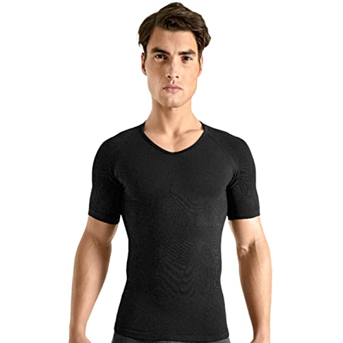 ROunderbum Men's Muscle T-Shirt, Black, Medium