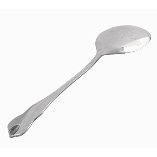 Sourcingmap Stainless Steel Kitchen Bar Porridge Rice Salad Serving Spoon Scoop Silver Tone - Image 2