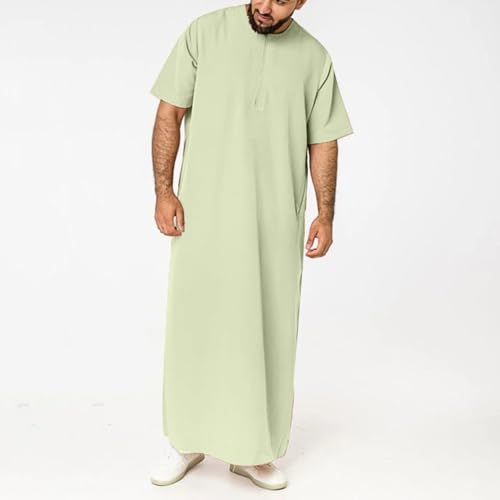 Abaya hommes musulman grande taille ample et confortable - 2