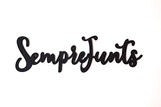 Letras Decorativas Sempre Junts de Madera para Colgar - Regalo original para la Pareja, Amistades, Família - Sant Jordi - Decoración hogar - en Catalan | Ya disponible en tu tienda friki favorita! En mundofriki.es! Letras Decorativas Sempre Junts de Madera para Colgar - Regalo original para la Pareja, Amistades, Família - Sant Jordi - Decoración hogar - en Catalan | Ya disponible en tu tienda friki favorita! En mundofriki.es!