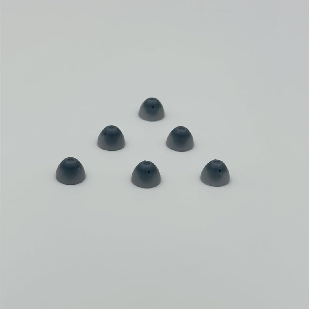 Hearing Aid Domes, Closed Domes for Hearing Aids, 10Pcs Resound Hearing Aid Domes (Medium)