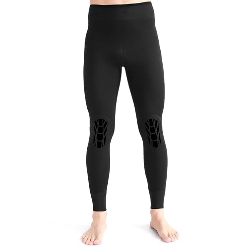 WYYHAA 3Mm Neoprene Diving Pants, Men Women Wetsuit Bottom Leggings with Knee Pads for Surfing Spearfishing Surfing