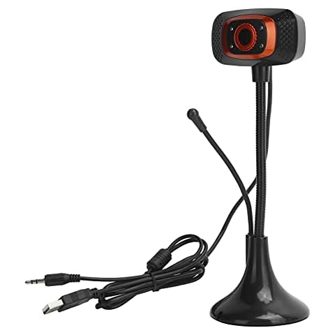 Estink Manual Focus USB Webcam with Fill Light Cover