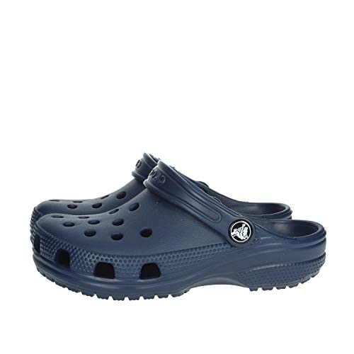 Image of crocs Unisex-Child Classic Clog K Navy 9 Kids UK (C9) (204536-410)