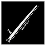 ACICS アウトダイアター12mm PVCパイプの長さ48〜50cm農業庭園灌漑水槽水槽水チューブ配管パイプフィッティング