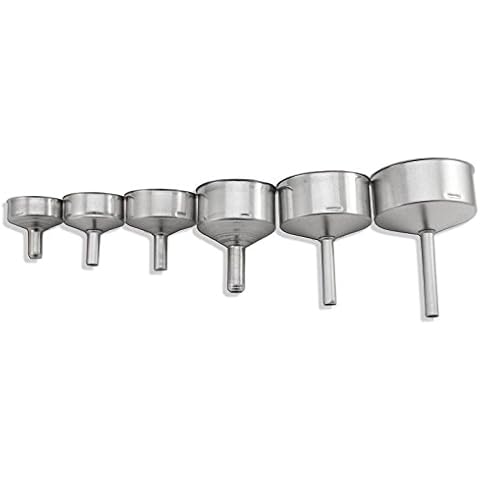 1x Stove Top Coffee Maker Moka Replacement Spare Funnel Aluminium (2 Cup Funnel Diameter 51mm) Cover