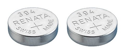 Renata Watch Battery Swiss Made Renata 394 or SR936SW Or AG9 1.5V Fast Ship (2 Batteries, SR 936 SW)