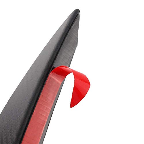 Image of 4Pcs Air Knife Carbon Auto Front Bumper Protector Lip Splitter Styling for All Cars | Carbon Fibre
