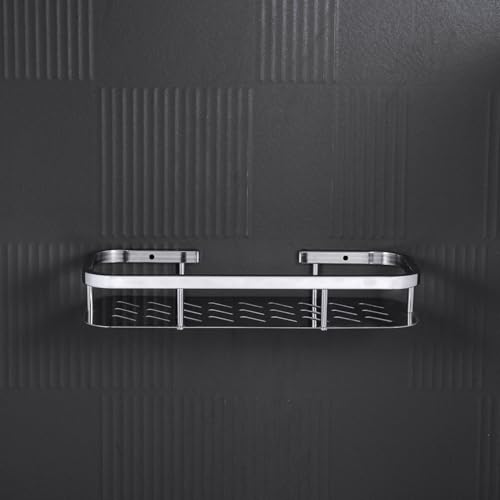 Image of ARQUIN Bathroom Shelf Storage Organizer 5x12 Inch | 304 Grade Stainless Steel Bathroom Racks & Shelf | Wallmount Shelf for Bathroom Accessories Set Storage Shelves for Kitchen Shelves & Racks