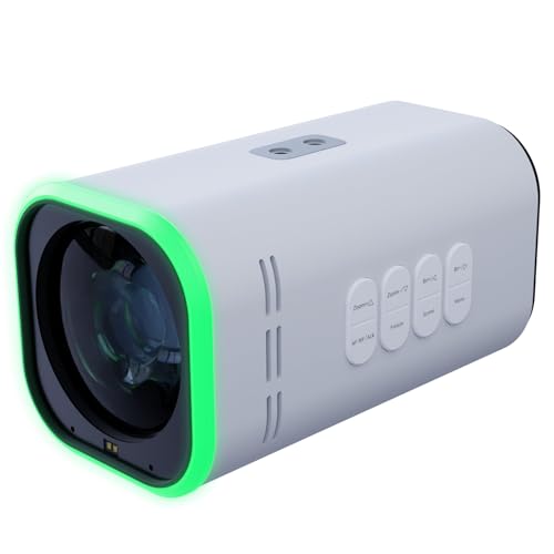 BirdDog Maki Ultra 8.4MP 4K UltraHD NDI|HX3 12x Box Camera - White