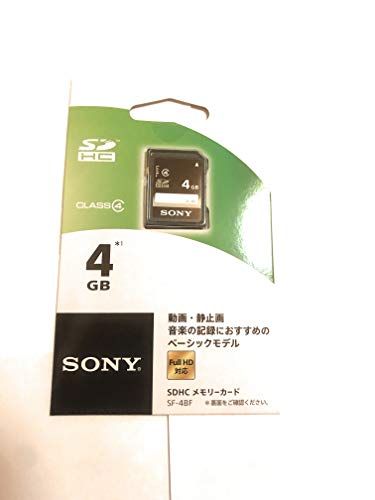 Amazon.co.jp: SONY SDXC/SDHCメモリーカード 4GB SF-4BF T1