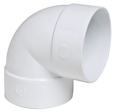 Plastic Trends 4 in. Hub x 4 in. Dia. Hub PVC Elbow