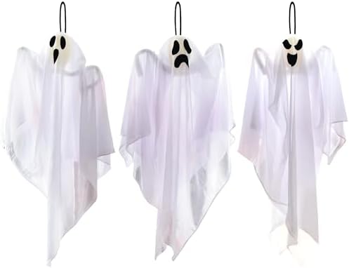 Hanging Outdoor Ghosts