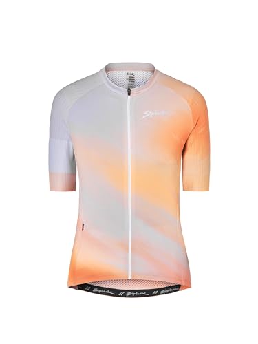 Maillot M/C Top Ten W Mujer Gris/Naranja T. XXL