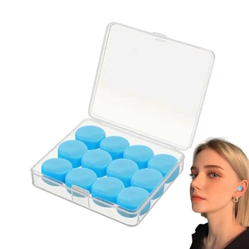 水泳用耳栓、ノイズキャンセリング耳栓 | ノイズキャンセリング耳栓サーフィン用耳栓,水泳用の快適な再利用可能な耳栓、睡眠用の騒音低減耳栓