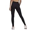 adidas Women's Essentials 3-stripes Leggings, Black/White, X-Large