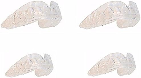 Pro Teeth Whitening Trays- 4 Pack - No BPA - Safe Clear Color - No Color Additive - Precision Fit Material- Fit Any Mouth Size - Custom Fit - Free carrying case included