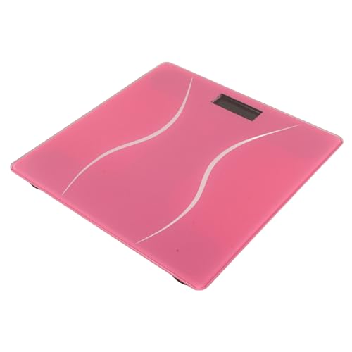 Échelle électronique de pesée rechargeable de salle de bains haute précision en verre