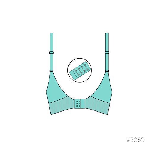 Soutien-gorge allaitement flexible maternité évolutif noir taille L - 7