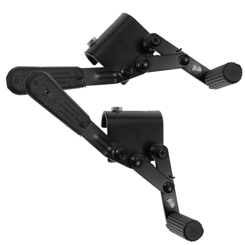 TOBBOMEY 1 ペア 車椅子のブレーキ brake wheelchair 車いす部品の駆動 便利なブレーキ 用品 車いすの交換部品を運転する 車椅子用アクセサリー 金属 Black