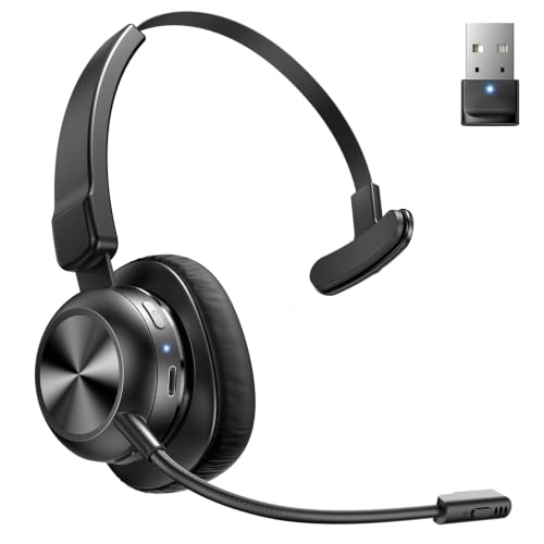 Image of Trucker Bluetooth Headset, Wireless Headset with Microphone