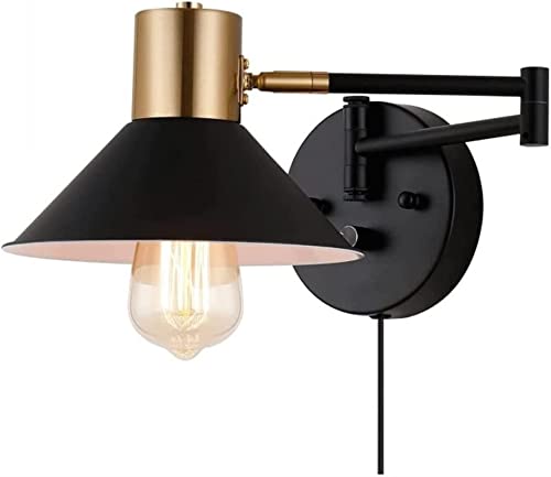 Lámpara de pared LED orientable para eliminar sombras con interruptor atenuable integrado