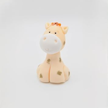 Edible Giraffe Cake Topper - 3D Sugar Fondant Icing Figure - Kids Birthday Decorations - Handmade Present - Cake Decorations