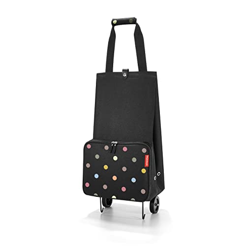 reisenthel foldabletrolley in Dots – Faltbarer und platzsparender Trolley für Spontaneinkäufe – Aus wasserabweisendem Material – Bild 6