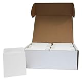 School Smart Standard Library Pockets with Plain Backing, 3-1/2 x 4-1/2 Inches, Pack of 500