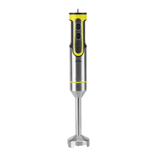 Jata JEBT1788 - Batidora de Mano 1200 W. Velocidad ajustable. Función Turbo. 4 Cuchillas Acero Inoxidable. Pie desmontable. 17000 RPM. Bate, Pica, Tritura. Fácil limpieza