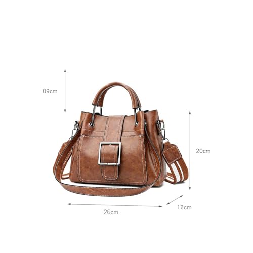Shoulder bag Large Capacity Leather Handbags for Women Stylish and Functional Tote Bags2