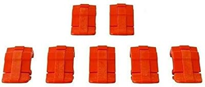 7 Orange Replacement latches for Pelican 1630 1660 1690 Cases