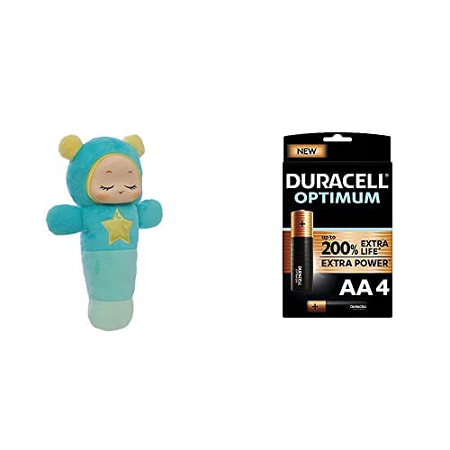 Playskool F0686 Glo Worm SmartSense Geräuscherkennung und Aufnahmefunktion (Amazon Exclusive + Duracell NEU Optimum AA…