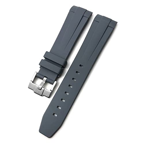 Bracelet 21mm silicone pour Longines L3 HydroConquest bracelet montre sport étanche SERDAS