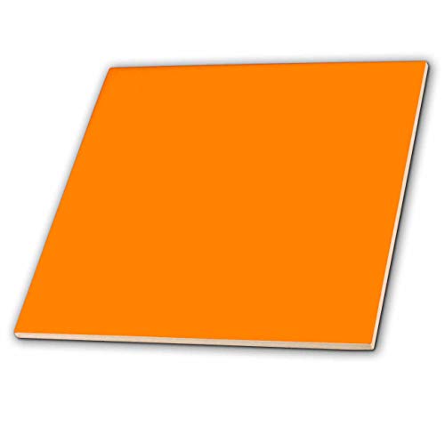 3dRose Color UT Orange - Ceramic Tile, 12-inch (ct_317395_4)