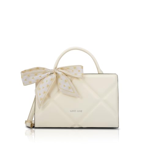 Image of Lavie Luxe Women's Quaro Horizontal Satchel Handbag for Women | Satchel Bag for Work | Ladies purse | Stylish Shoulder Bag | Gift For Women