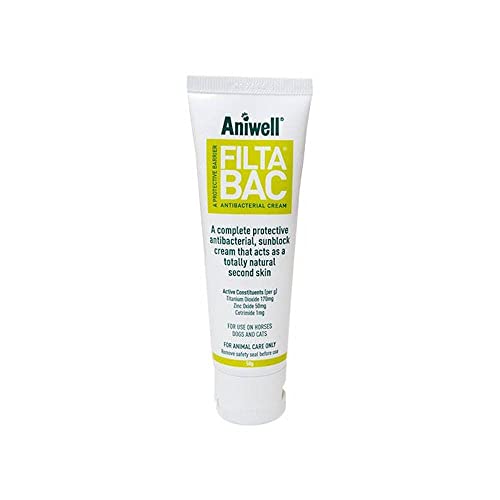 Crème solaire antibactérienne Aniwell Filtabac pour protéger votre animal lors des sorties