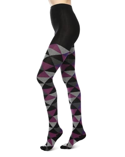 MeMoi Triangular Cotton Blend Sweater Tights