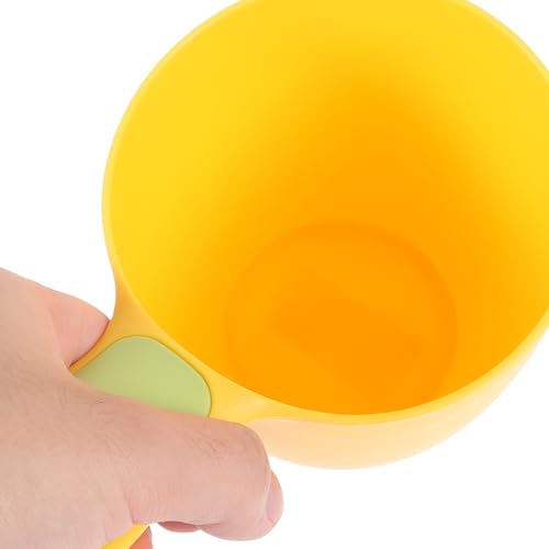 Image of 3pcs baby water scoop shampoo ladle bathing water ladles bath dipper water scoop ladle shampoo rinse cup hair bath rinse cup bath spoon take a bath shampoo spoon plastic child