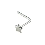 Made in Italy Mia Gioielli - Nasenpiercing Gold 18k (750) Nasenstecker Stern, 05298S