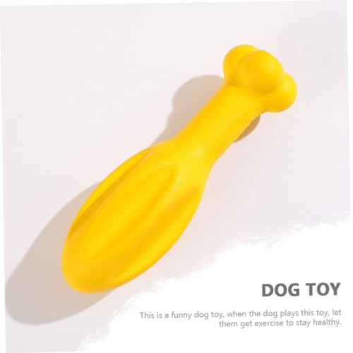 BESTonZON Hühnerknochenförmiges Hundespielzeug Welpen-beißspielzeug Kauspielzeug für Hunde mit Eva-Material gegen Stress und Langeweile Fördert Zahngesundheit
