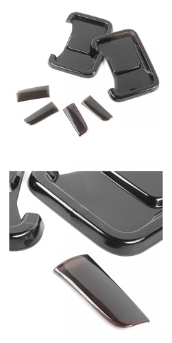 Protector luz trasera coche Jeep Gladiator JT 2019-2024 cubierta decorativa lámpara 3