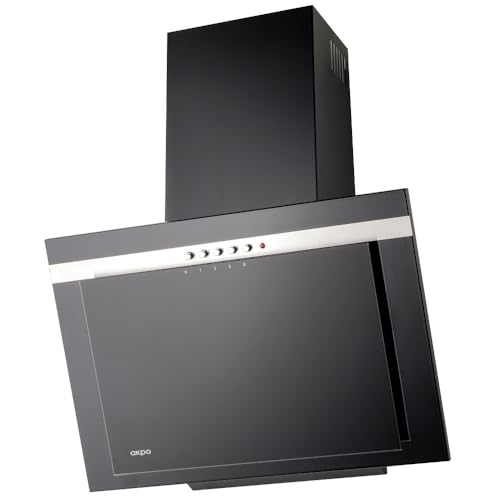 Akpo - Campana extractora wk-4 nero line negro / 50cm / 320m3/h - campana extractora de cocina