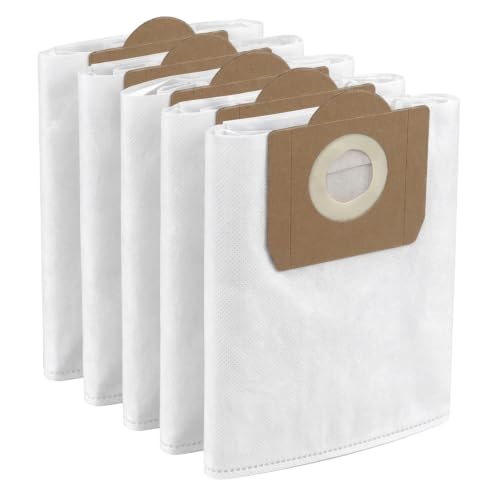 SPARES2GO Dust Bags for Titan TTB350 TTB351VAC TTB430VAC TTB774VAC TTB775VAC TTB776VAC TTB777VAC Vacuum Cleaner (Pack of 5)
