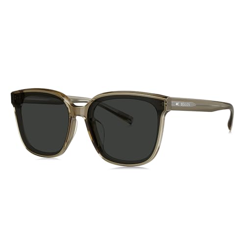 Image of BOLON Unisex Classic Square Polarized UV400 Sunglasses